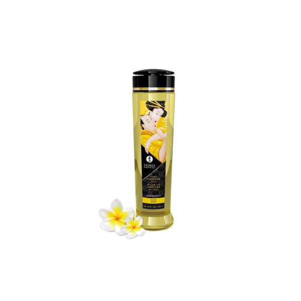Huile de massage aphrodisiaque monoï Serenity 240ml 